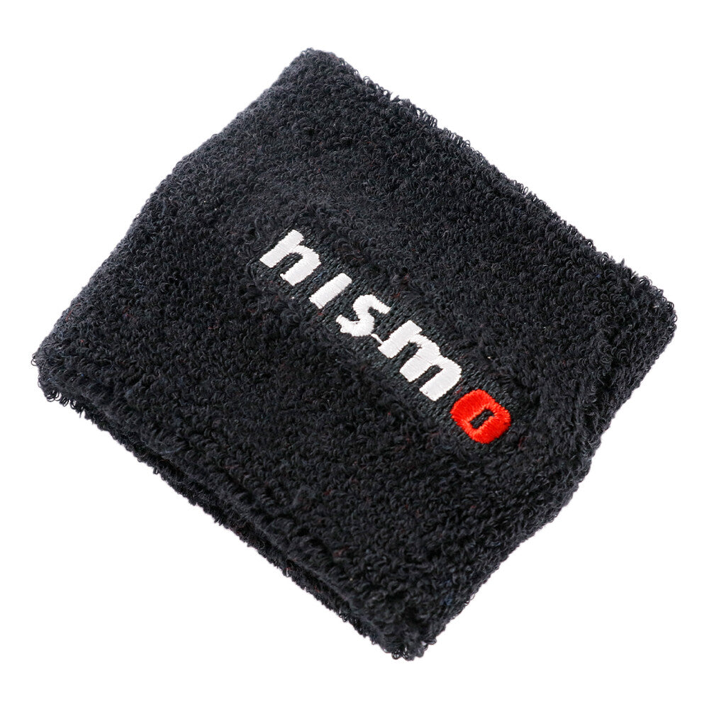 1Pcs Nismo Black Clutch Brake Oil Reservoir Fluid Tank Sock Cover Car Sweat Band