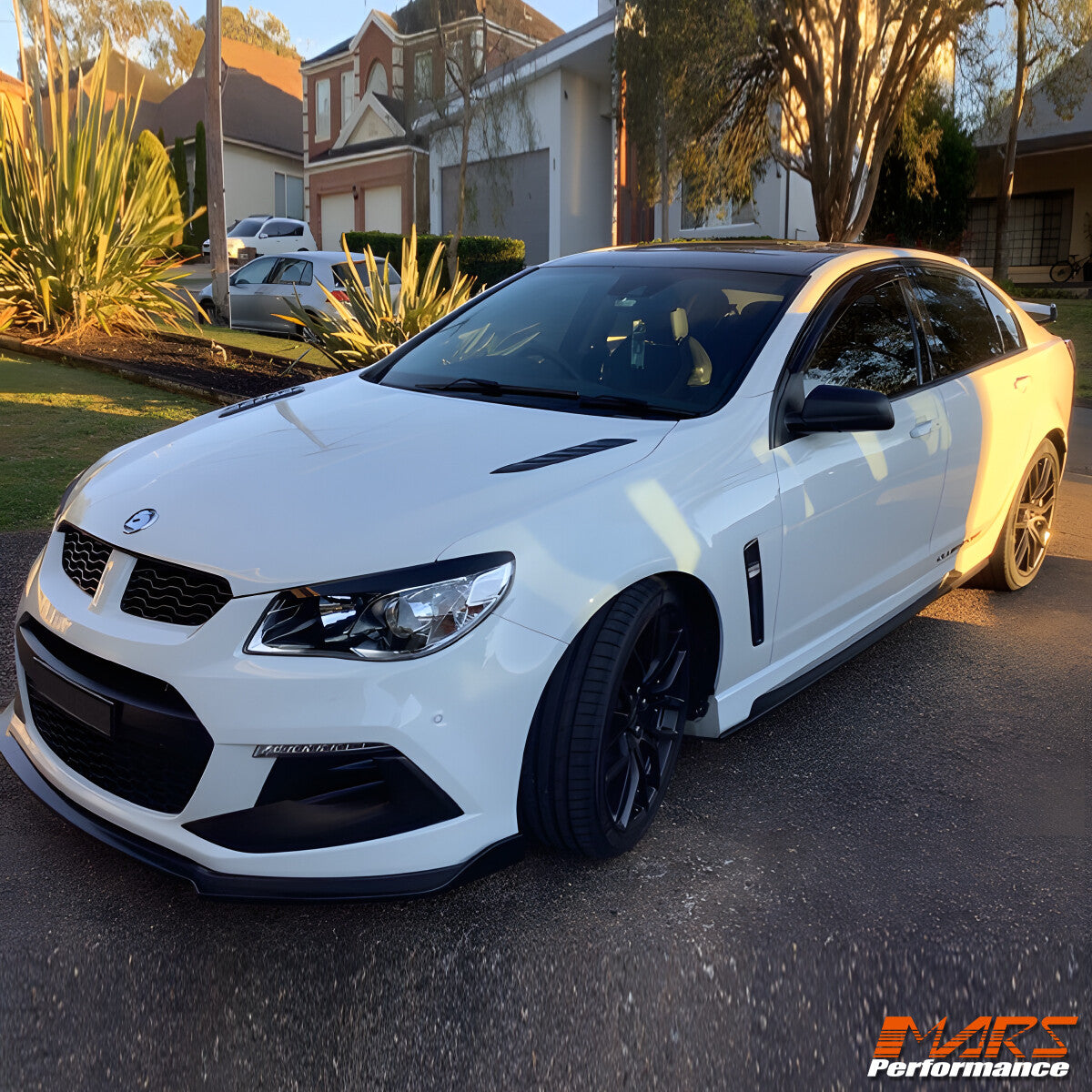 Black Bumper Bar Lip Spoiler for HSV GEN-F Clubsport Maloo R8 Senator Bodykit