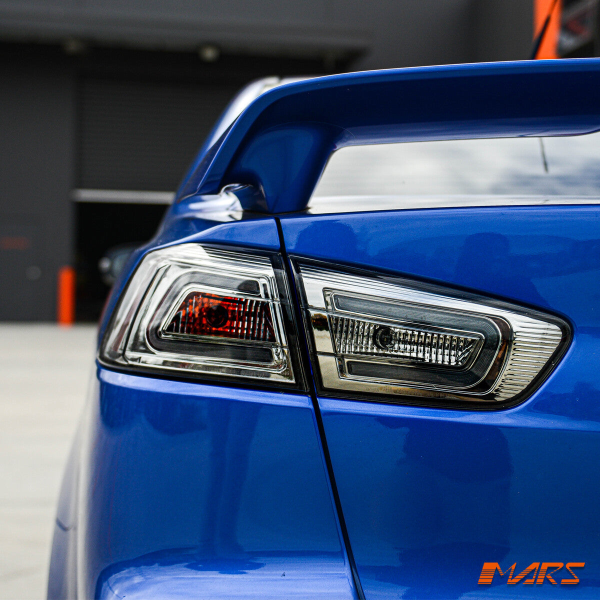 MARS Full Smoked LED Tail Lights for MITSUBISHI LANCER CJ CF SEDAN 07-19 EVO X