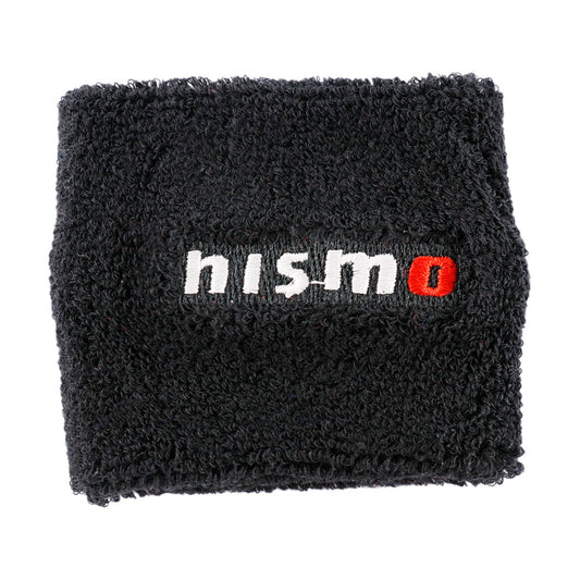 1Pcs Nismo Black Clutch Brake Oil Reservoir Fluid Tank Sock Cover Car Sweat Band