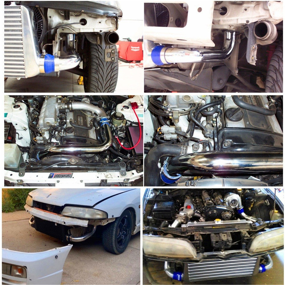 FMIC Intercooler Kit for Nissan Skyline R32 RB20DET R33 GTS R34 GTT RB25DET BK