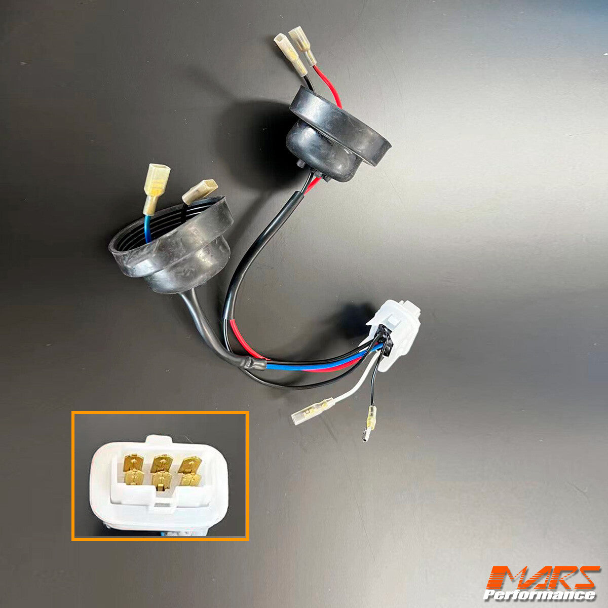 Black DRL LED Projector for Head Lights Holden Commodore VY UTE SEDAN WAGON