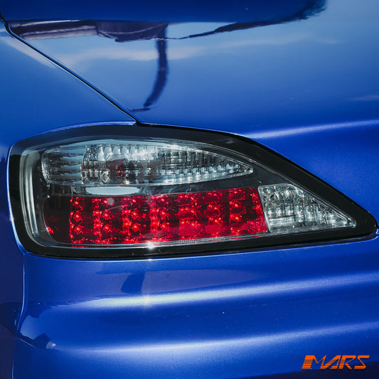 YOSHIO STYLE Smoked Black LED Tail Lights for NISSAN Silvia 200SX S15 Coupe
