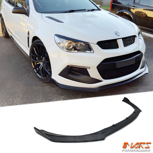 Black Bumper Bar Lip Spoiler for HSV GEN-F Clubsport Maloo R8 Senator Bodykit