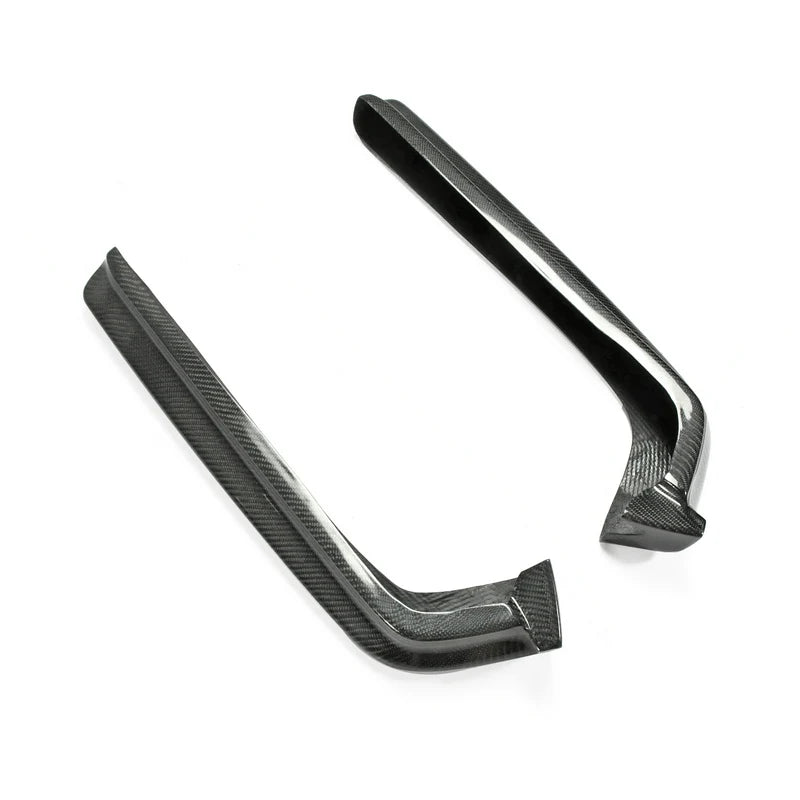 For Nissan Skyline R34 GTR NIS Style Carbon Fiber Rear Spat Extensions - OEM Fit JDM