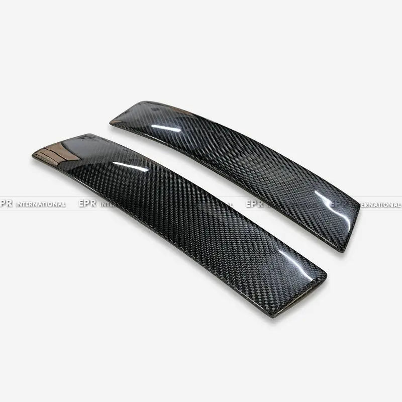 For Nissan Skyline R34 GTR Carbon Fiber B-Pillar Covers - OEM Style Exterior Trim 1999-2002