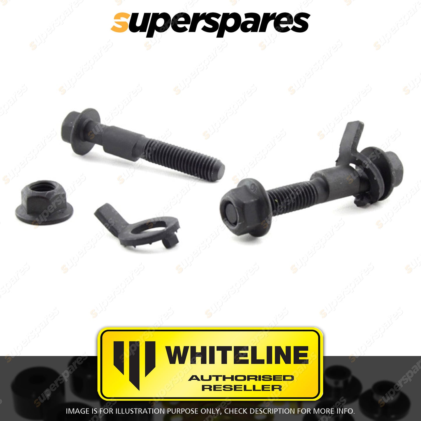 Whiteline Front Camber Adjusting Bolt for NISSAN 180SX S13 240SX S13 S14