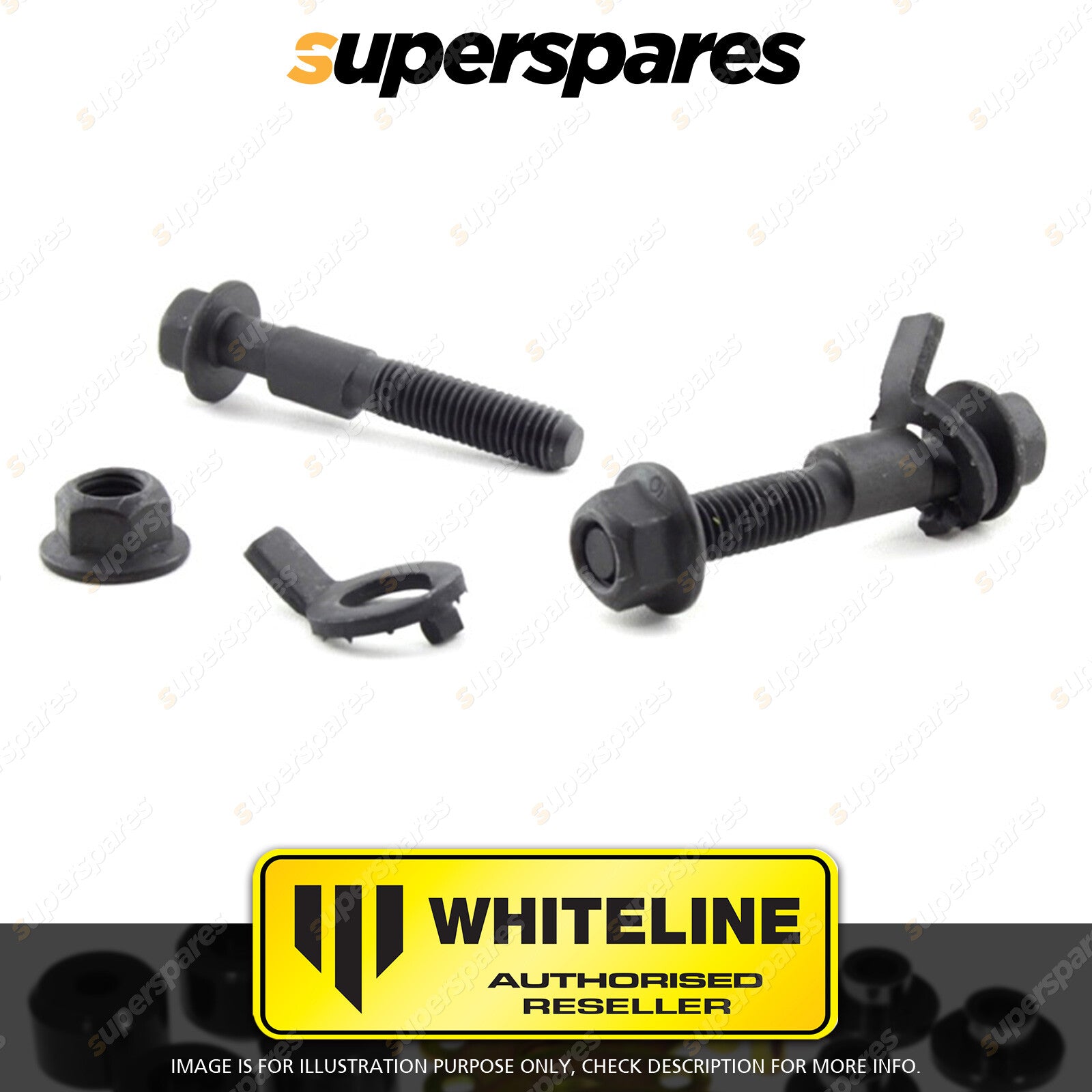 Whiteline Front Camber Adjusting Bolt for NISSAN 180SX S13 240SX S13 S14