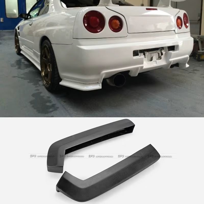 For Skyline R34 GTT ESB Style Rear Bumper Spat (Only for ESB Rear Bumper)