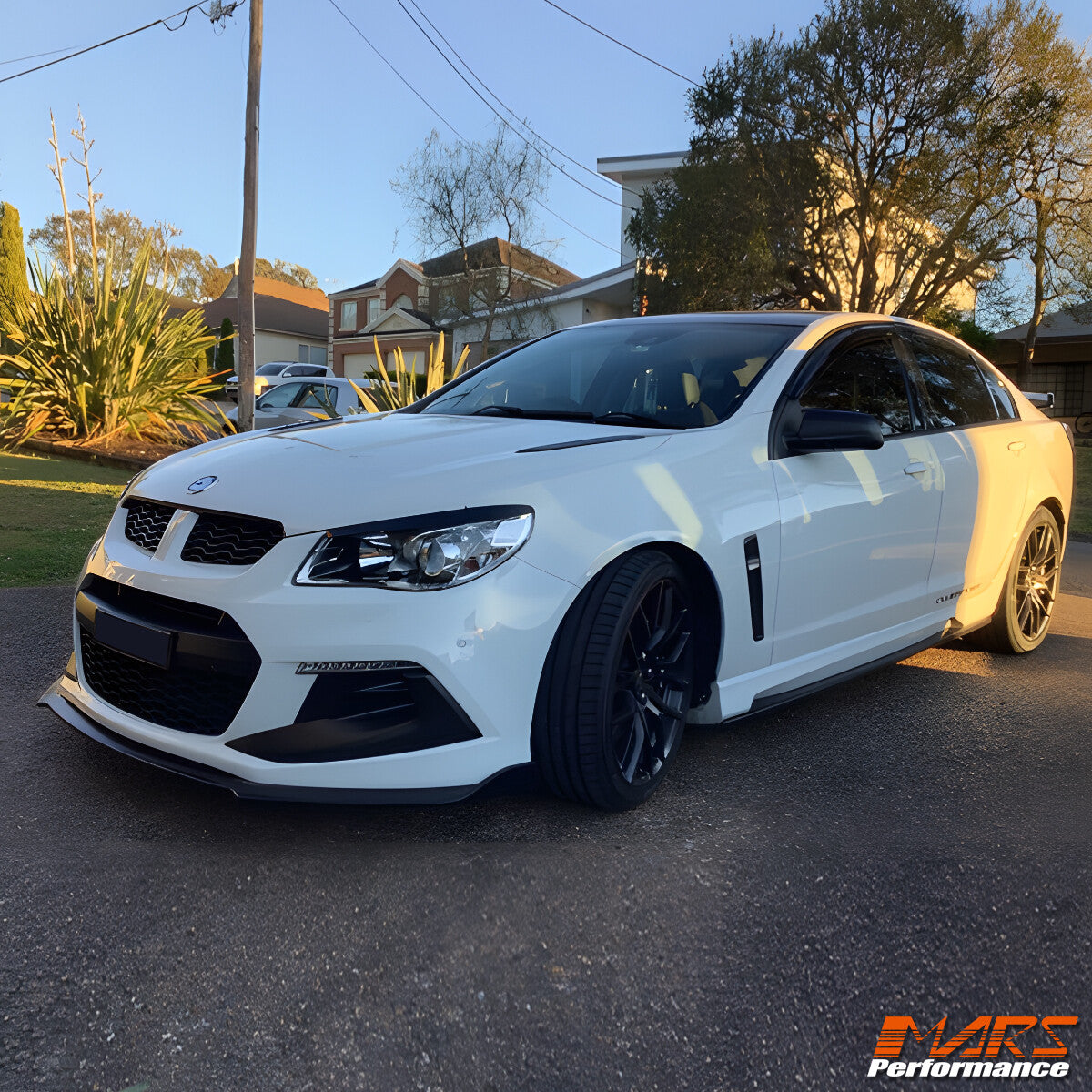 Black Bumper Bar Lip Spoiler for HSV GEN-F Clubsport Maloo R8 Senator Bodykit