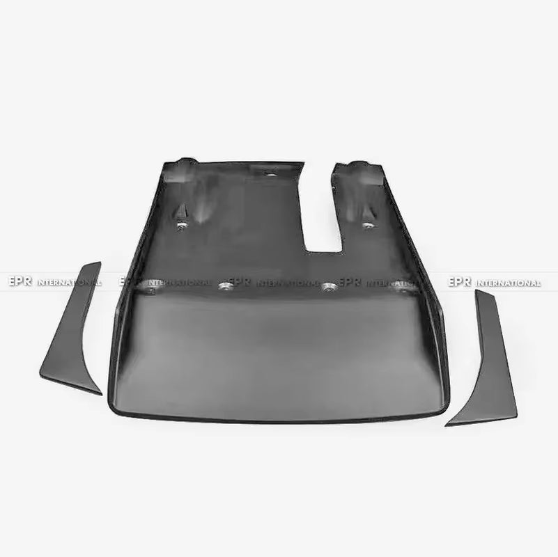 Car Accessoires LB V3 Style FRP Fiber Glass Rear Diffuser Fiberglass Splitter Bottom under Panel Kit Fit for Nissan R35 GTR CBA