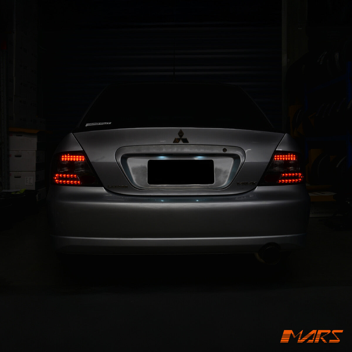 Smoked LED Tail Lights for MITSUBISHI LANCER CH 2003-2007 Sedan VRX