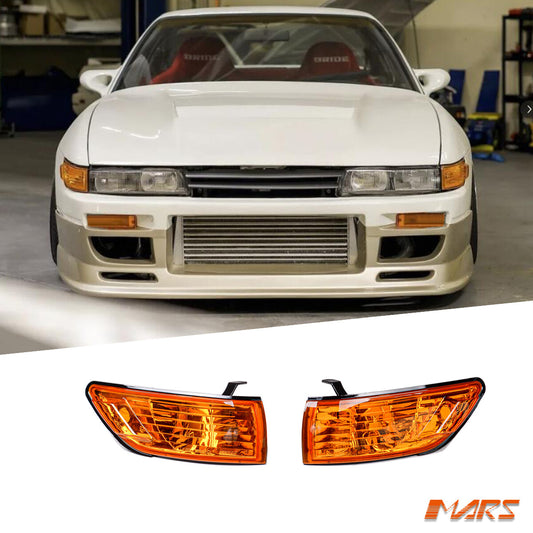 JDM Amber Side Corner Parker Lights Indicator Lamp for Nissan Silvia S13