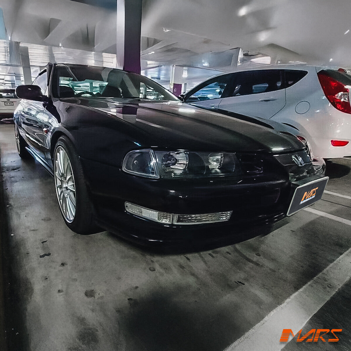 JDM Clear Front Bumper Bar Turn Signal Indicator Lights for Honda Prelude 92-96