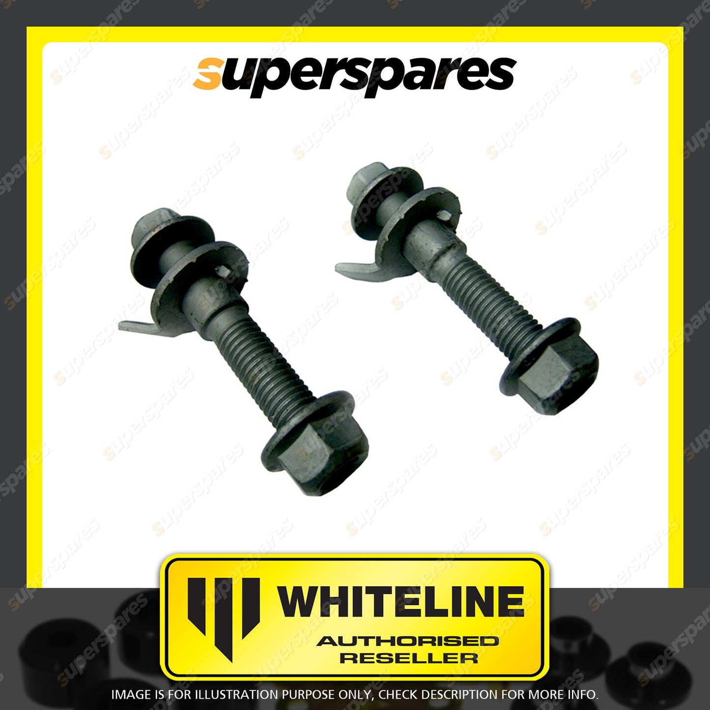 Whiteline Front Camber Adjusting Bolt for NISSAN 180SX S13 240SX S13 S14