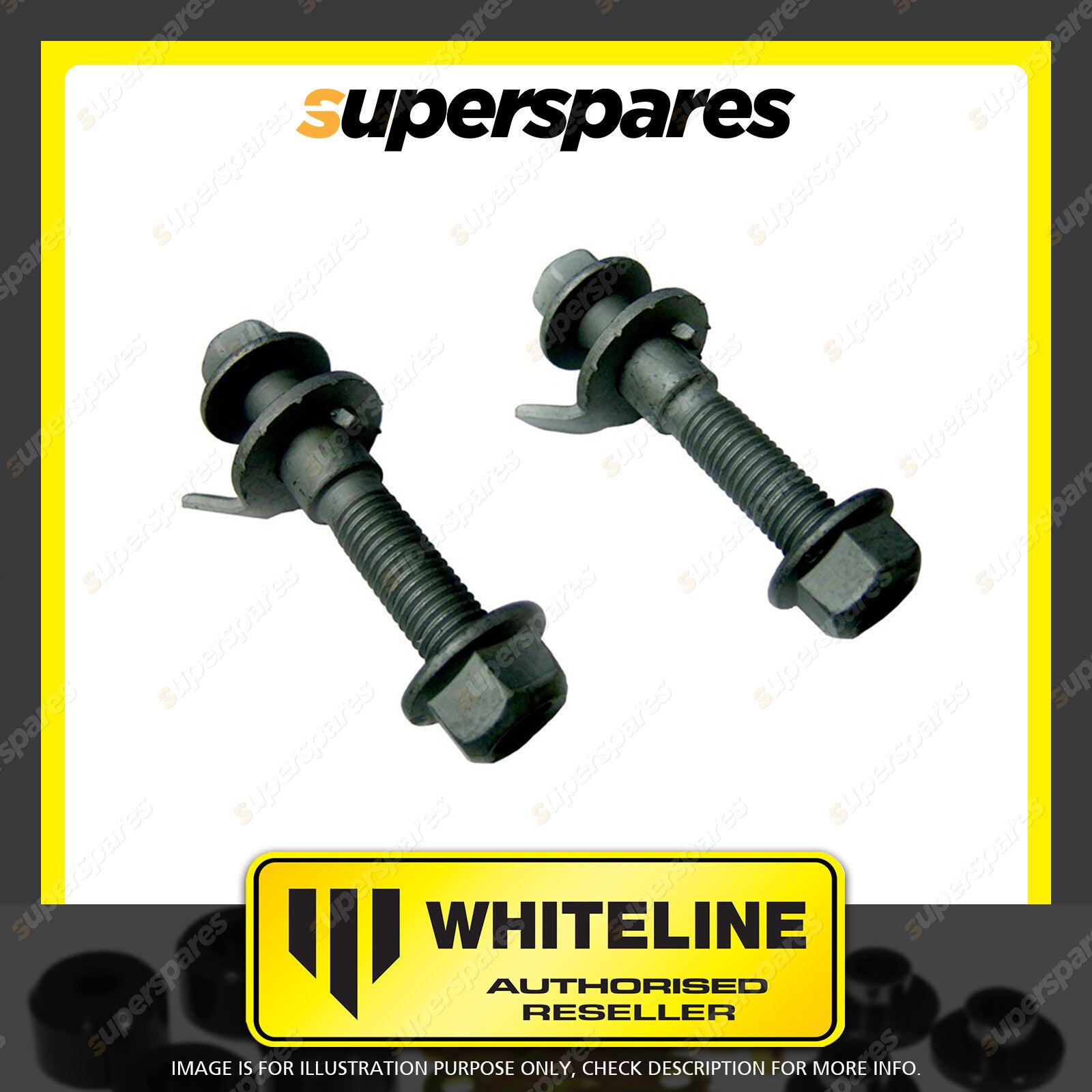 Whiteline Front Camber Adjusting Bolt for NISSAN 180SX S13 240SX S13 S14
