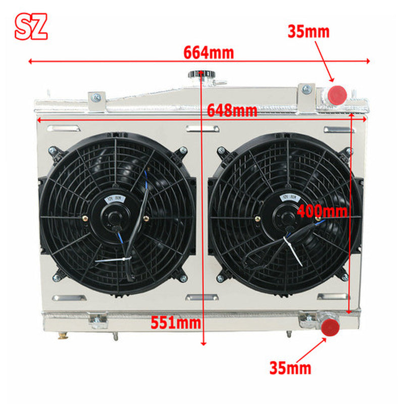 Radiator+Shrou Radiator+Shrou