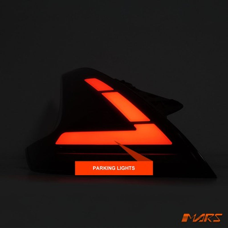 Smoked Full LED Tail Lights with Sequential Indicator for Nissan Z34 370Z 08-21