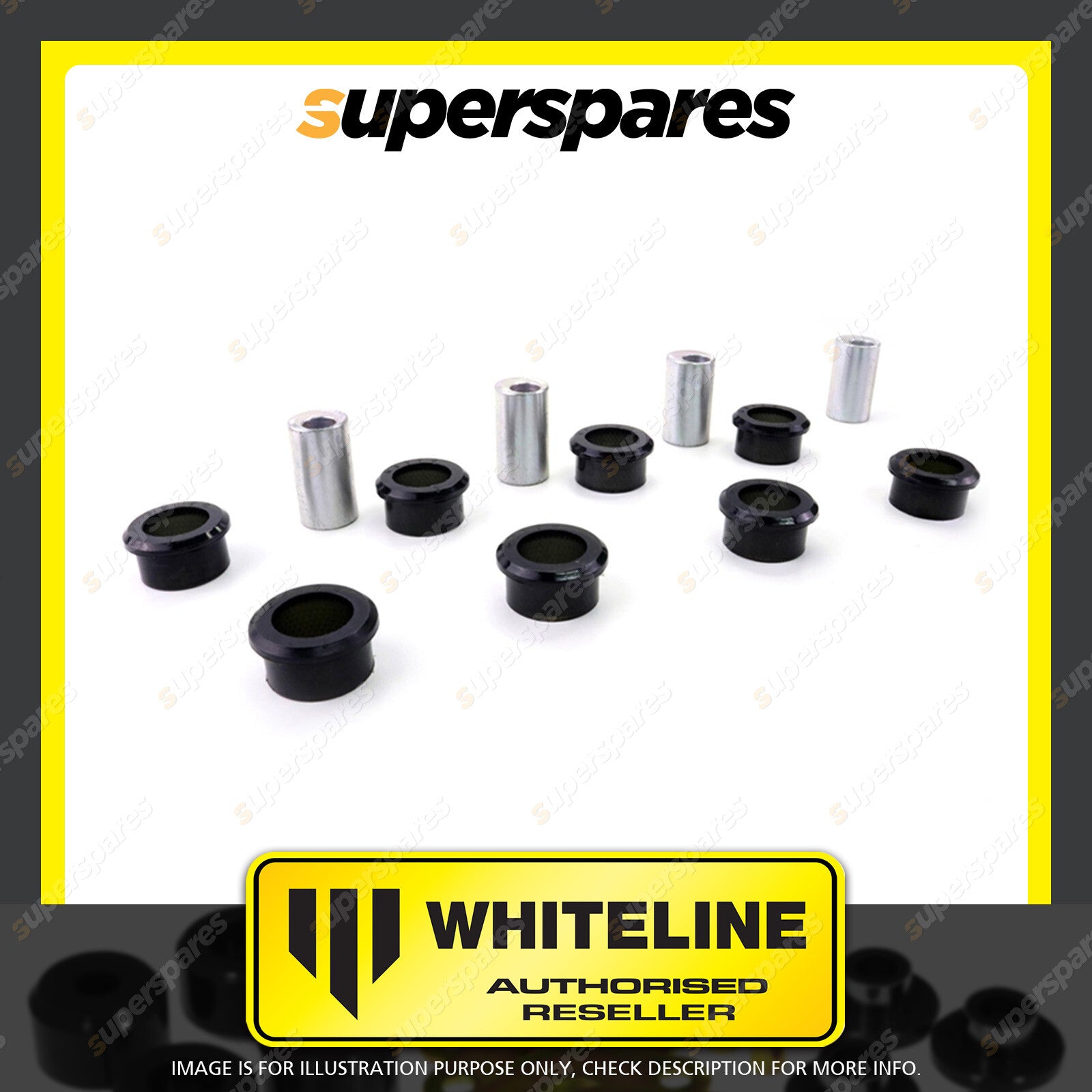 Rear Lower Control Arm Rear Inner Outer Bush for NISSAN 180SX SILVIA S13