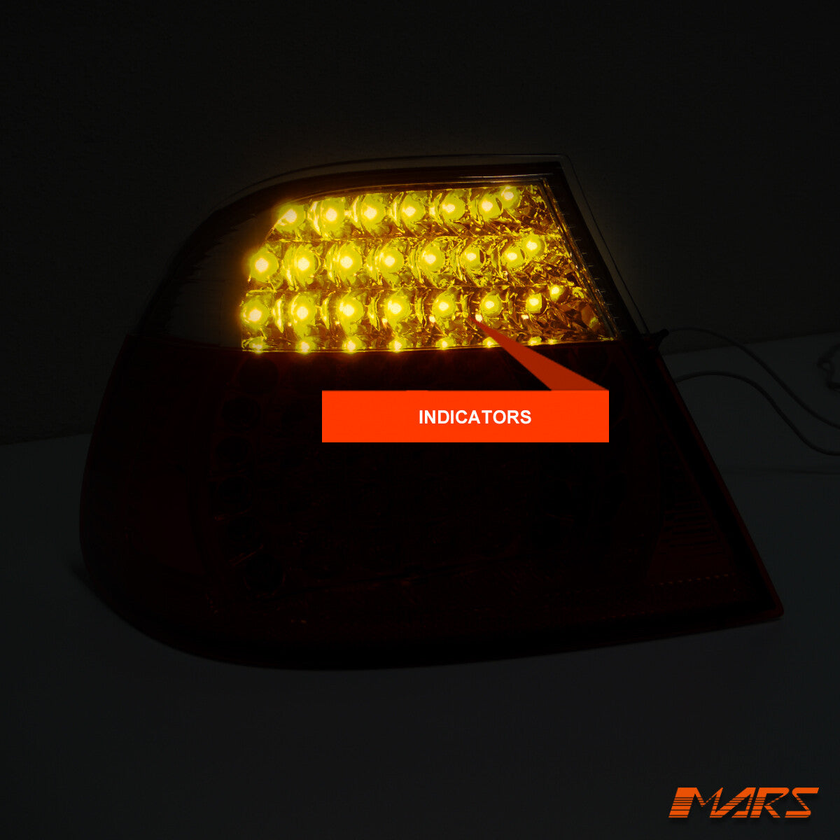 Red LED Tail Lights for BMW 3 E46 99-02 Coupe 320Ci 323Ci 325Ci 328Ci 330Ci M3