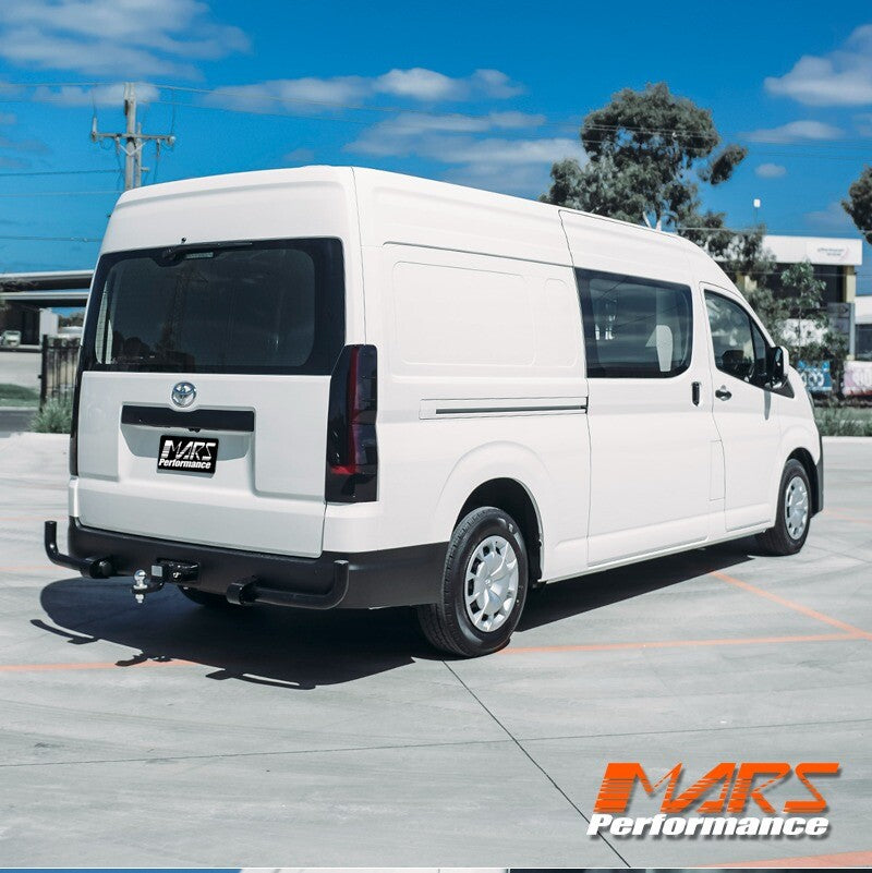 For Toyota Hiace VAN 20-24 Smoke Black Full LED Sequential Indicator Tail Lights