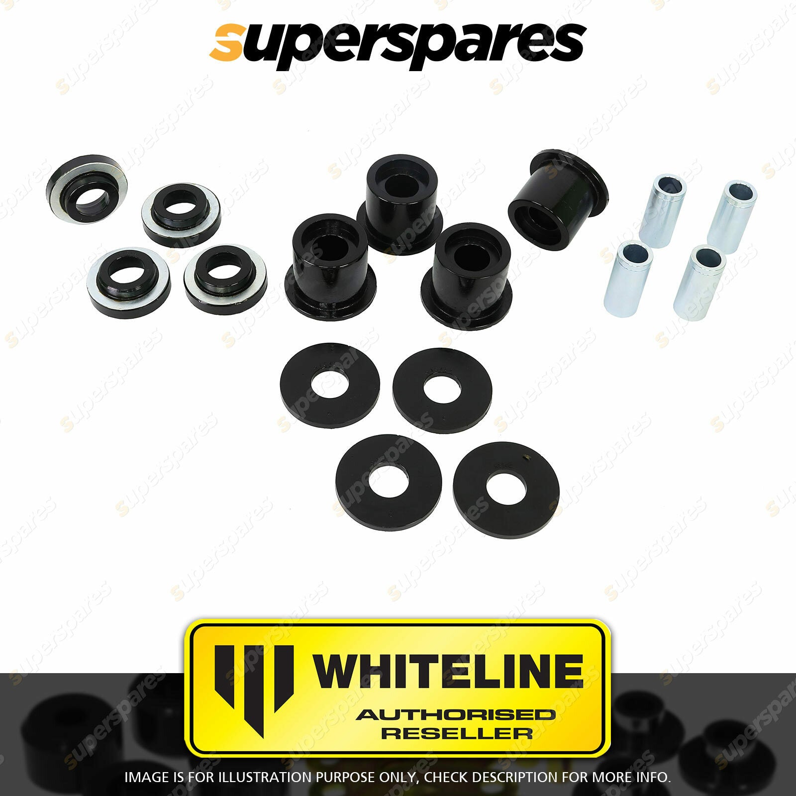 Rear Subframe Mount Bushing Kit for Nissan 180SX S13 CA18 SR20 200SX S14 S15