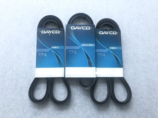 Dayco DRIVE BELT SET for NISSAN SILVIA S13 180SX CA18DET - 3 PCS