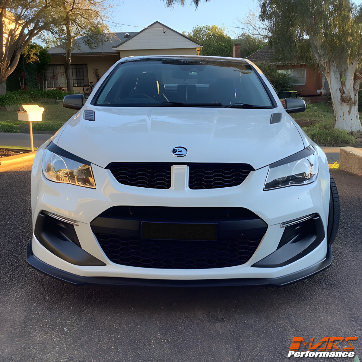 Black Bumper Bar Lip Spoiler for HSV GEN-F Clubsport Maloo R8 Senator Bodykit