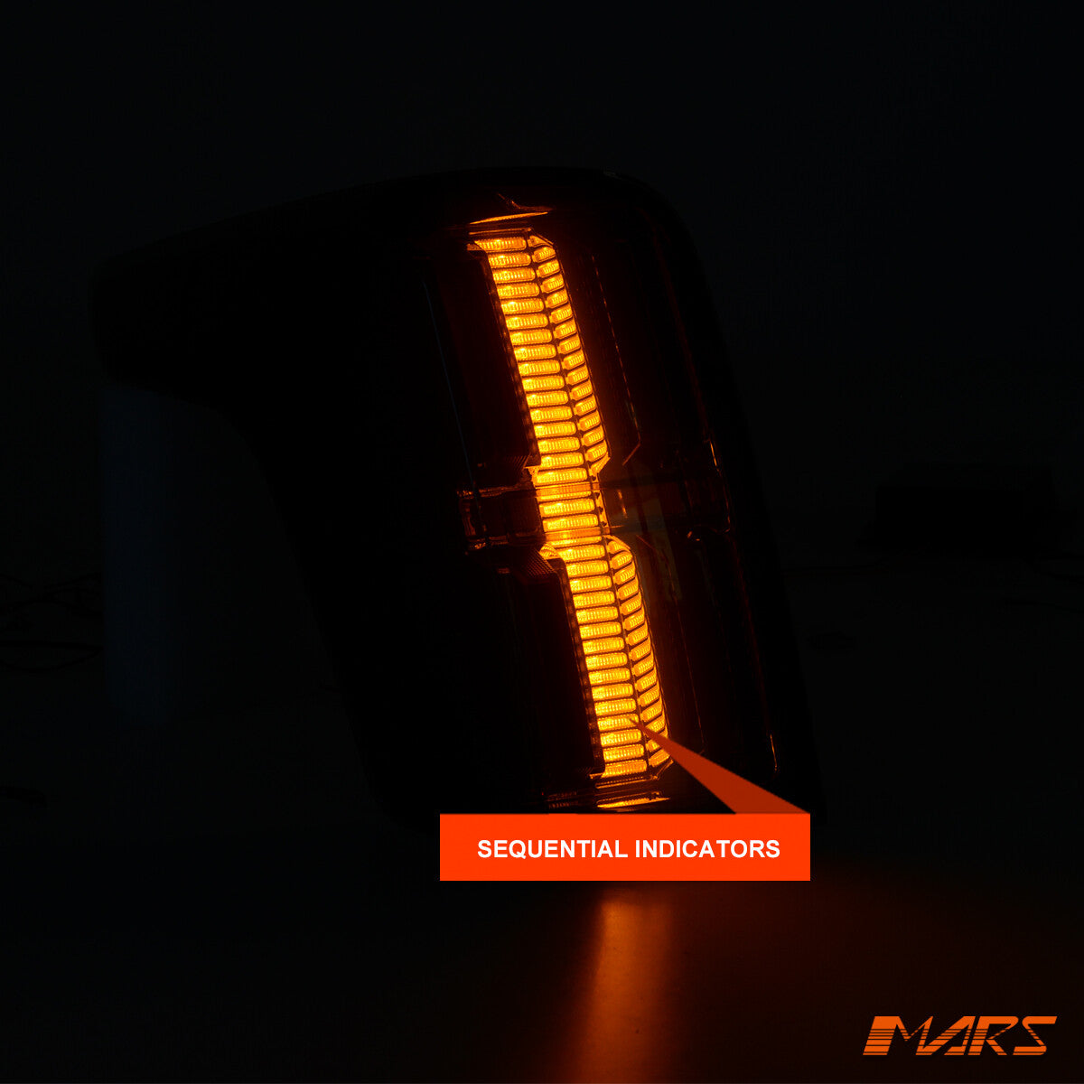 Full LED Sequential Indicators Tail Lights for Mitsubishi Triton MQ 2015-18 UTE