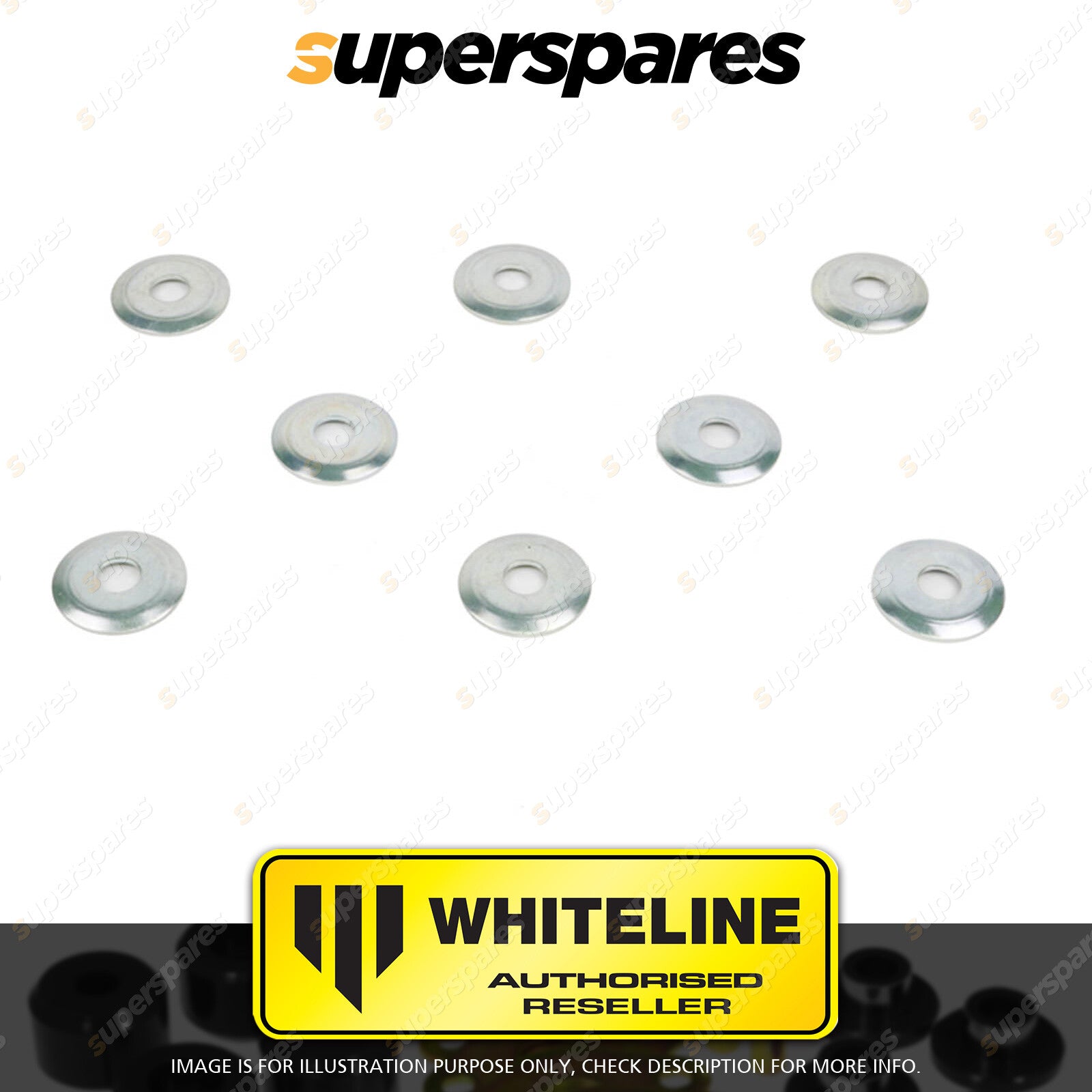 Whiteline Rear Sway Bar Link Washers for NISSAN SKYLINE R30 R31 R32 R33 R34