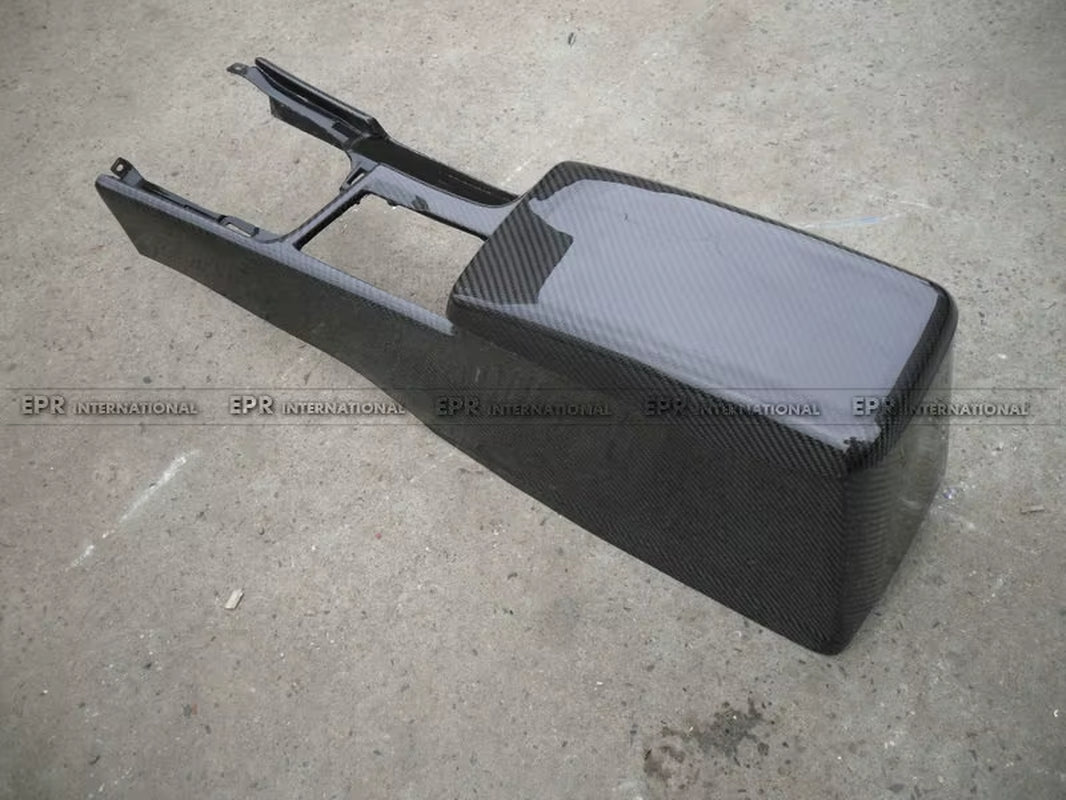 For 1999-2002 Skyline R34 GTR/GTT Carbon Center Armrest (RHD) - OE Style Replacement