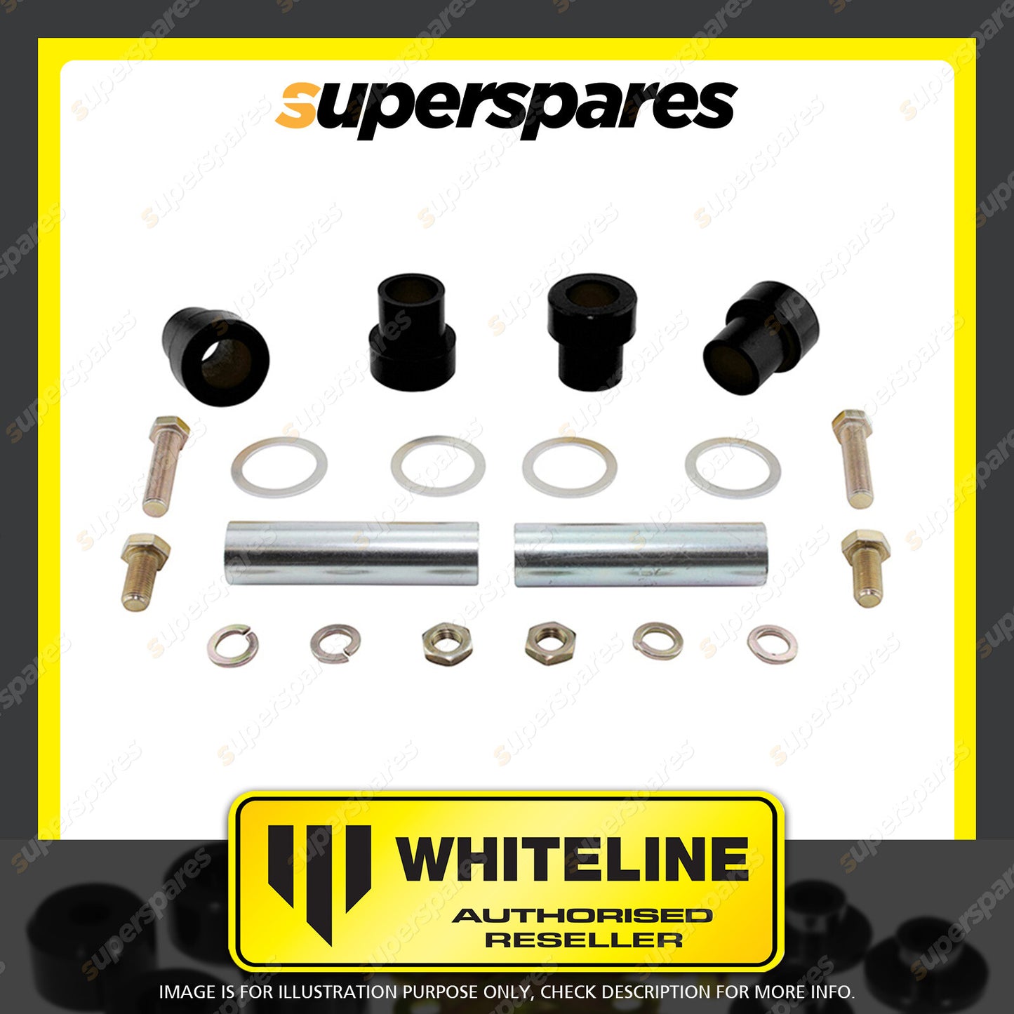 Whiteline Front Upper Control Arm Outer Bushing for NISSAN SKYLINE R33 R34