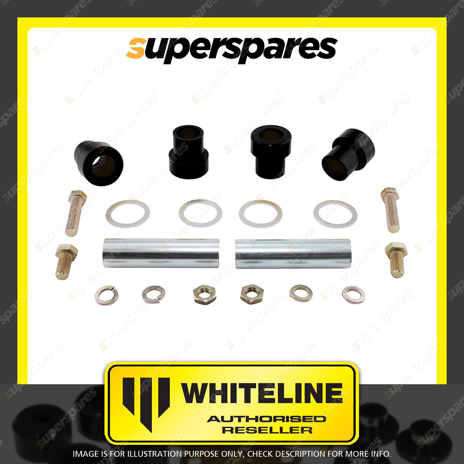 Whiteline Front Upper Control Arm Outer Bushing for NISSAN SKYLINE R33 R34