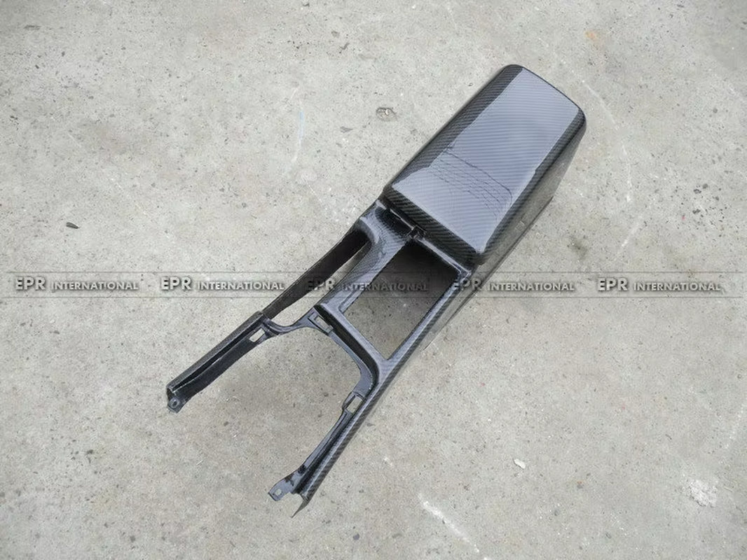 For 1999-2002 Skyline R34 GTR/GTT Carbon Center Armrest (RHD) - OE Style Replacement