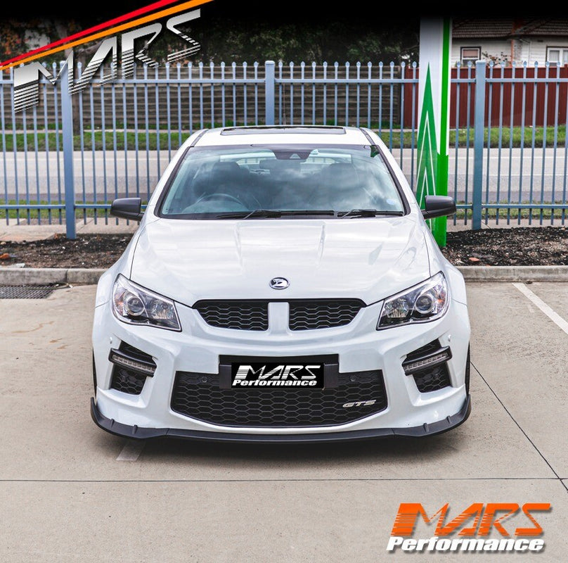 Matt Black Front Bumper Bar Lip Spoiler for HSV GEN-F GTS & Maloo GTS Bodykit VF