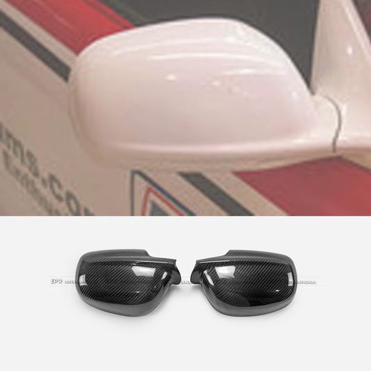 For Nissan Skyline R34 Carbon Fiber Mirror Covers - OEM Style Side Mirror Caps 1999-2002