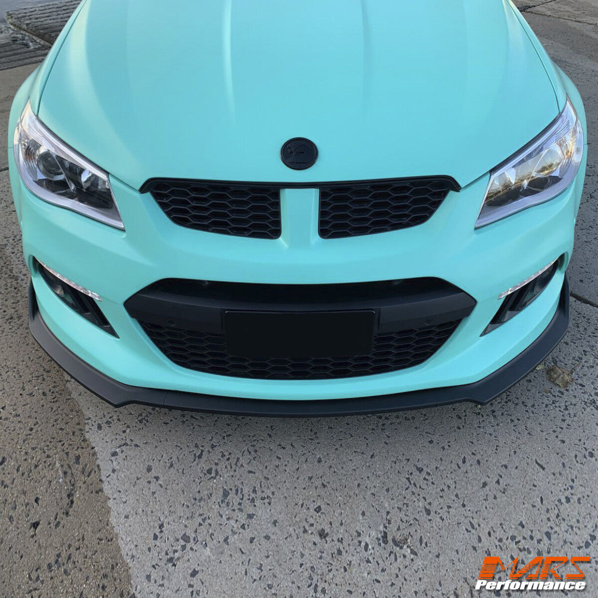 Black Bumper Bar Lip Spoiler for HSV GEN-F Clubsport Maloo R8 Senator Bodykit