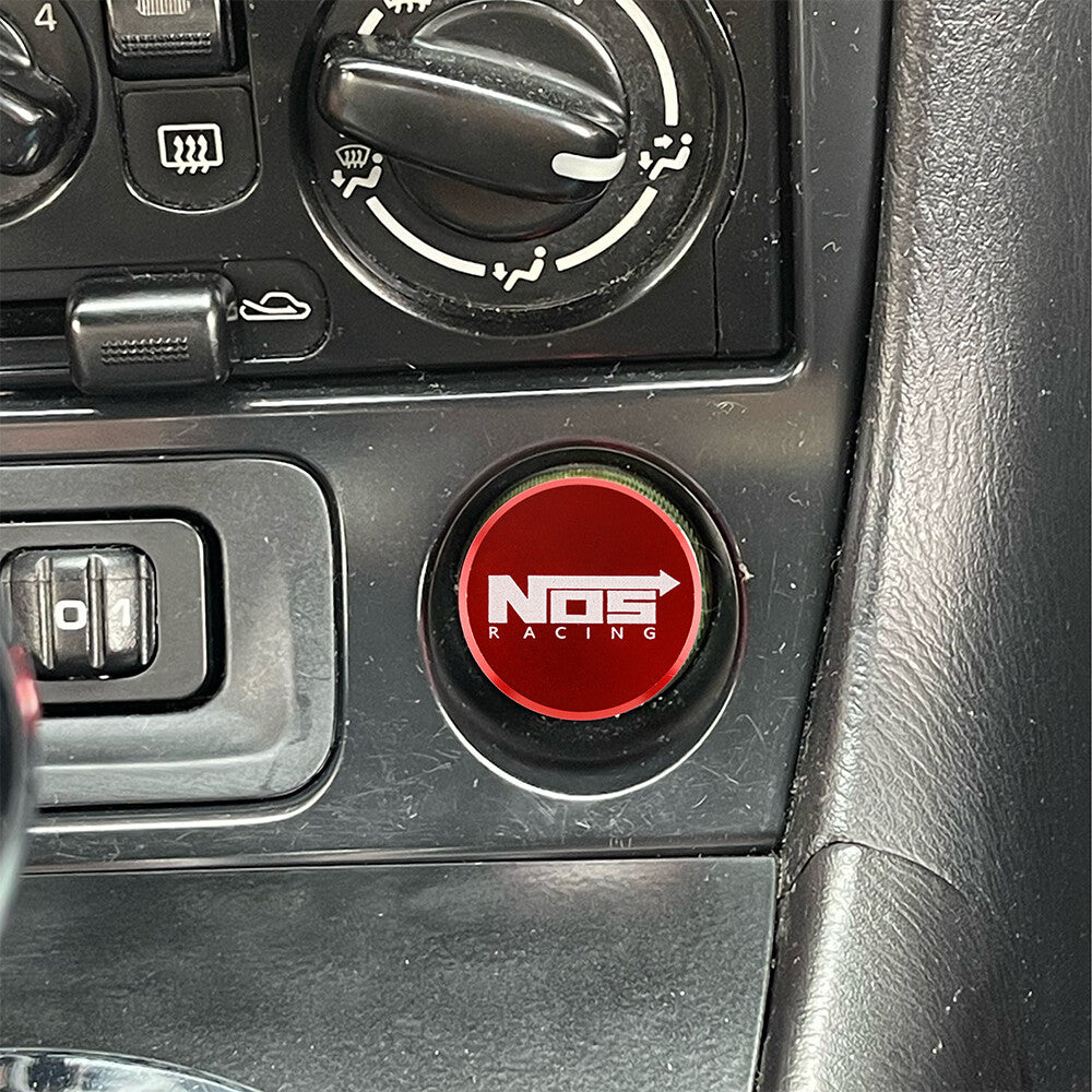 Jdm NOS Red Universal Car Cigarette Lighter Cover Fire Missile Button Cap