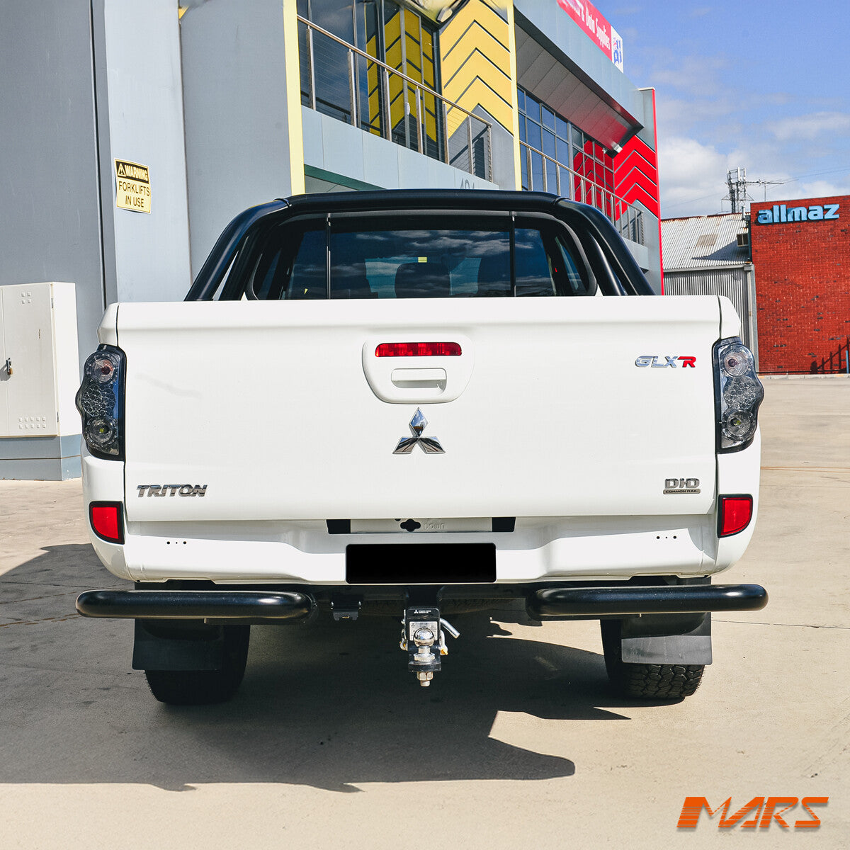 Smoked Black LED Tail Lights for MITSUBISHI TRITON 2006-2014 ML MN UTE PICK UP