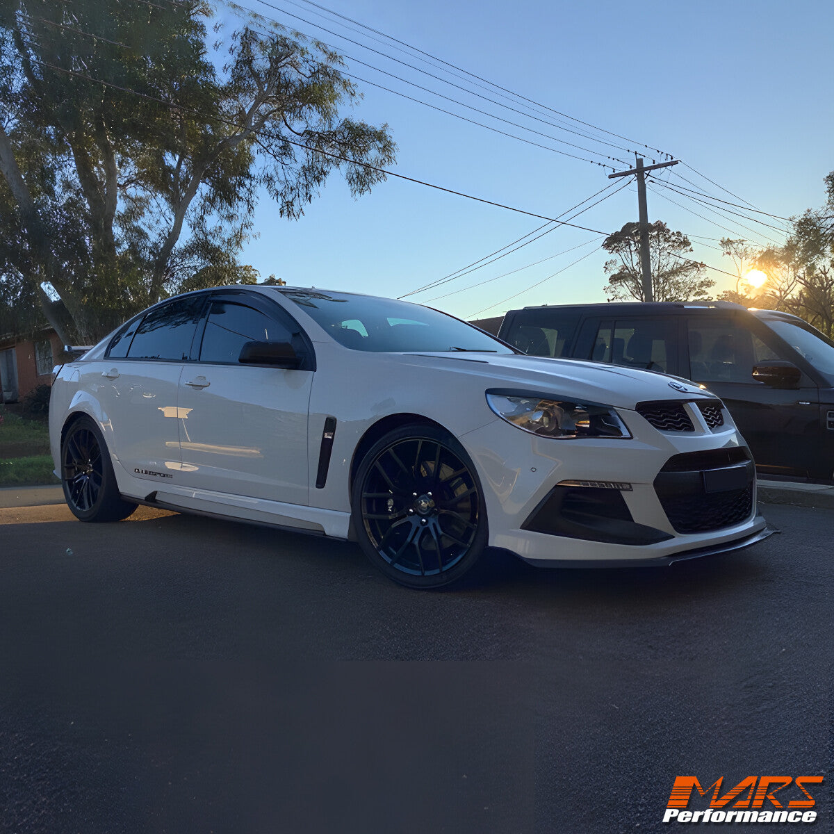 Black Bumper Bar Lip Spoiler for HSV GEN-F Clubsport Maloo R8 Senator Bodykit