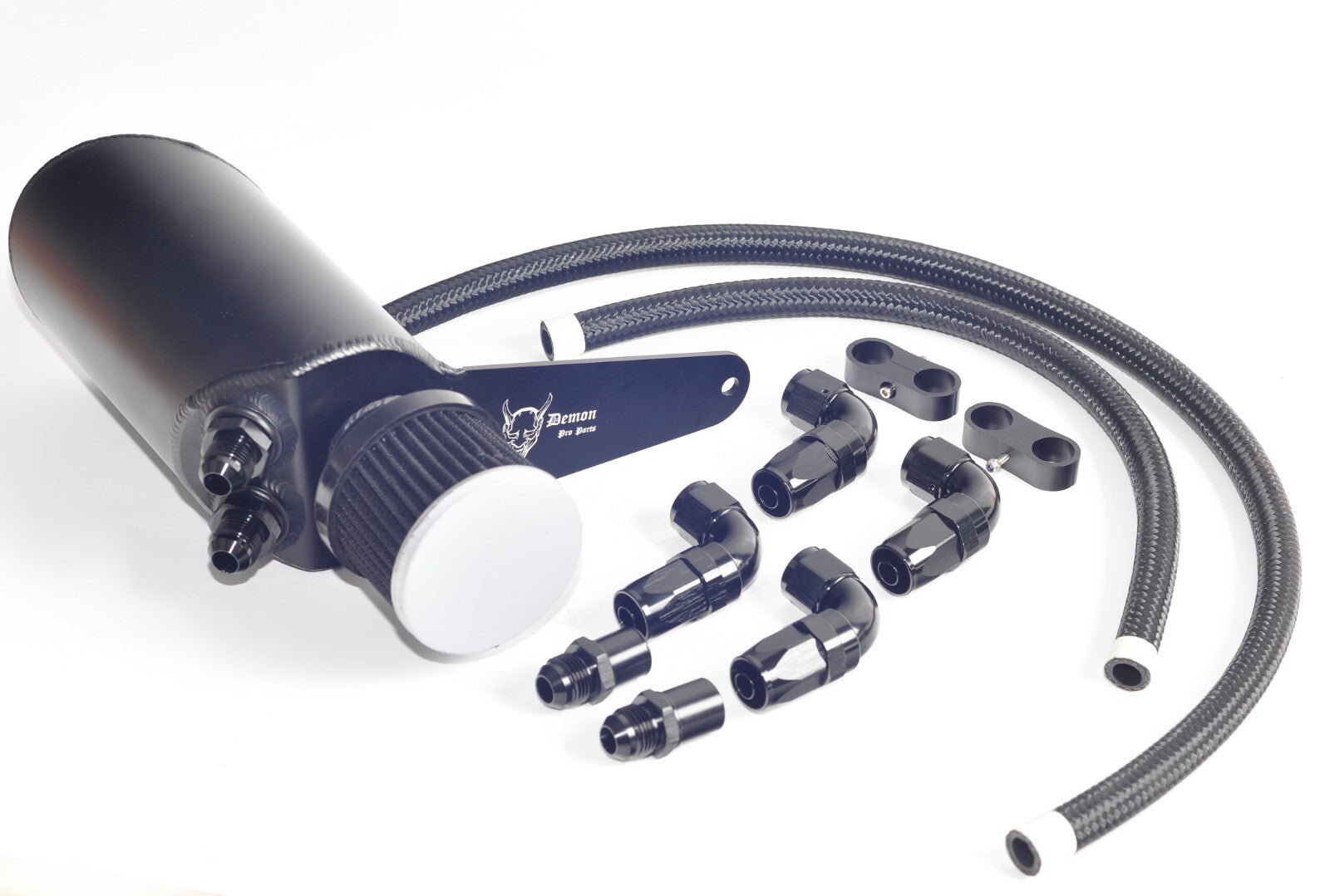 Upgrade XR6 Full Flow Oil Catch Can Kit to Suit Ford Falcon BA/BF/FG Barra