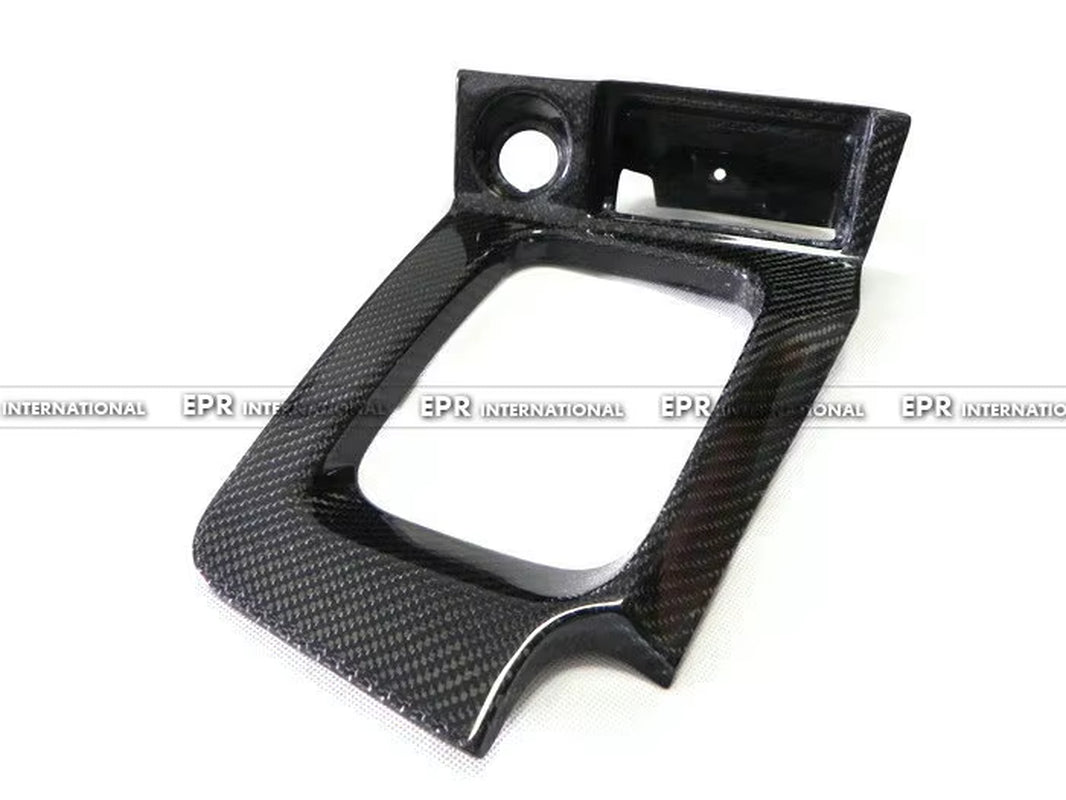 Carbon Fiber for R34 GTR Gear Surround & Ashtray Stick on Type (RHD) MANUAL