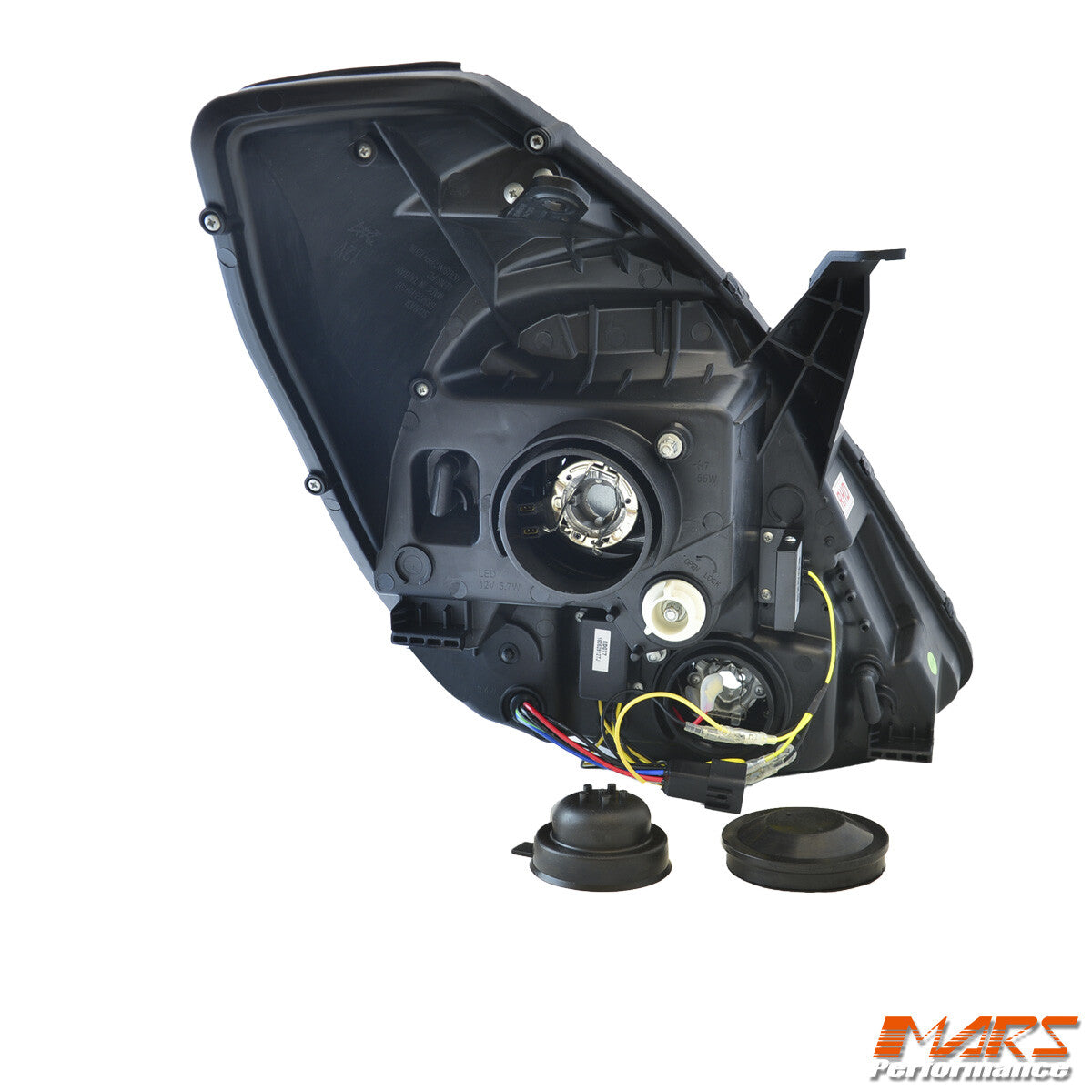 Black LED DRL Projector Head Lights for Hyundai Iload & Imax Van 2008-2018