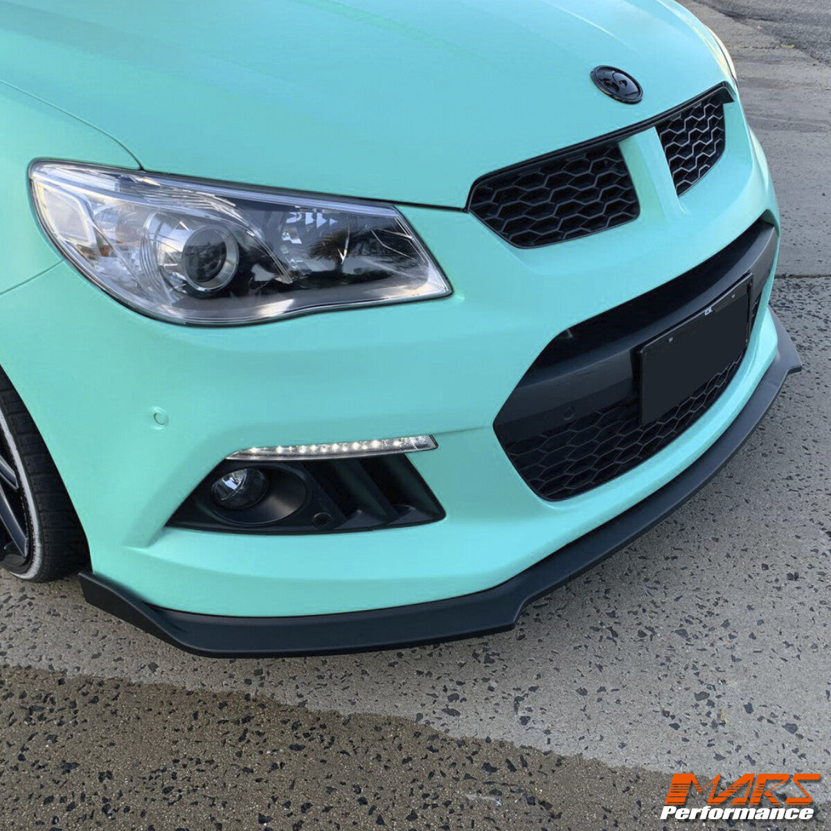 Black Bumper Bar Lip Spoiler for HSV GEN-F Clubsport Maloo R8 Senator Bodykit
