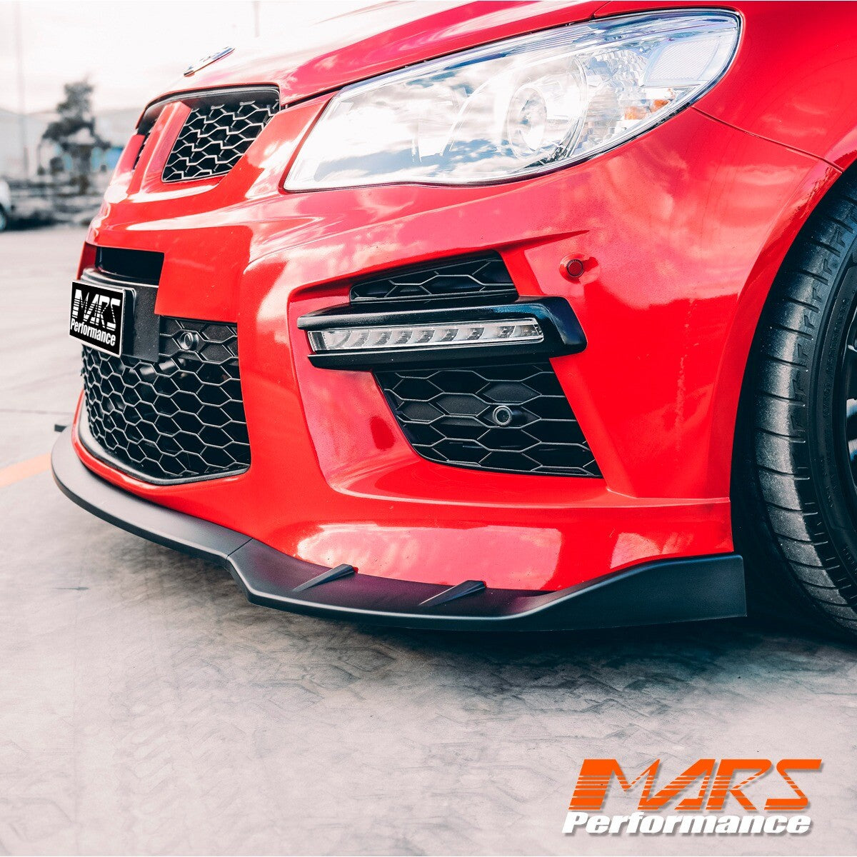 Matt Black Front Bumper Bar Lip Spoiler for HSV GEN-F GTS & Maloo GTS Bodykit VF