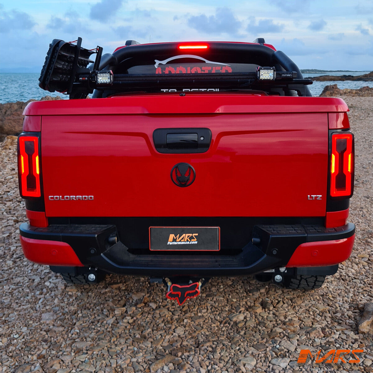 Full LED Sequential Indicator 3D Bar Taillights for Holden Colorado RG UTE 12-20