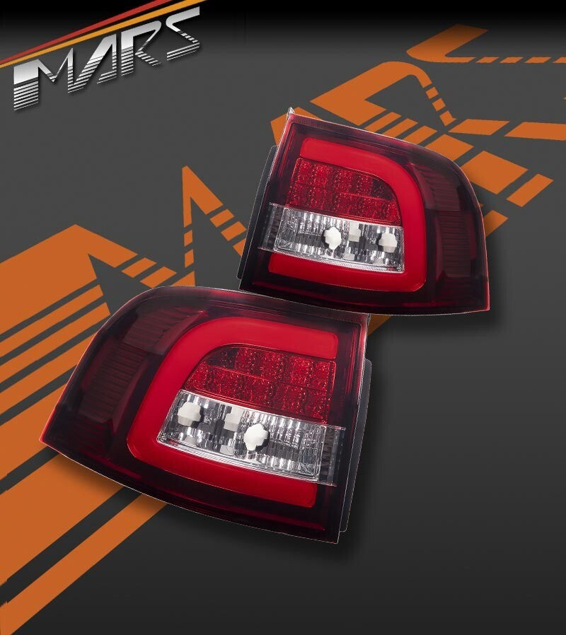 Black LED Tail Lights for Holden Commodore & HSV VE VF 5 Doors Wagon