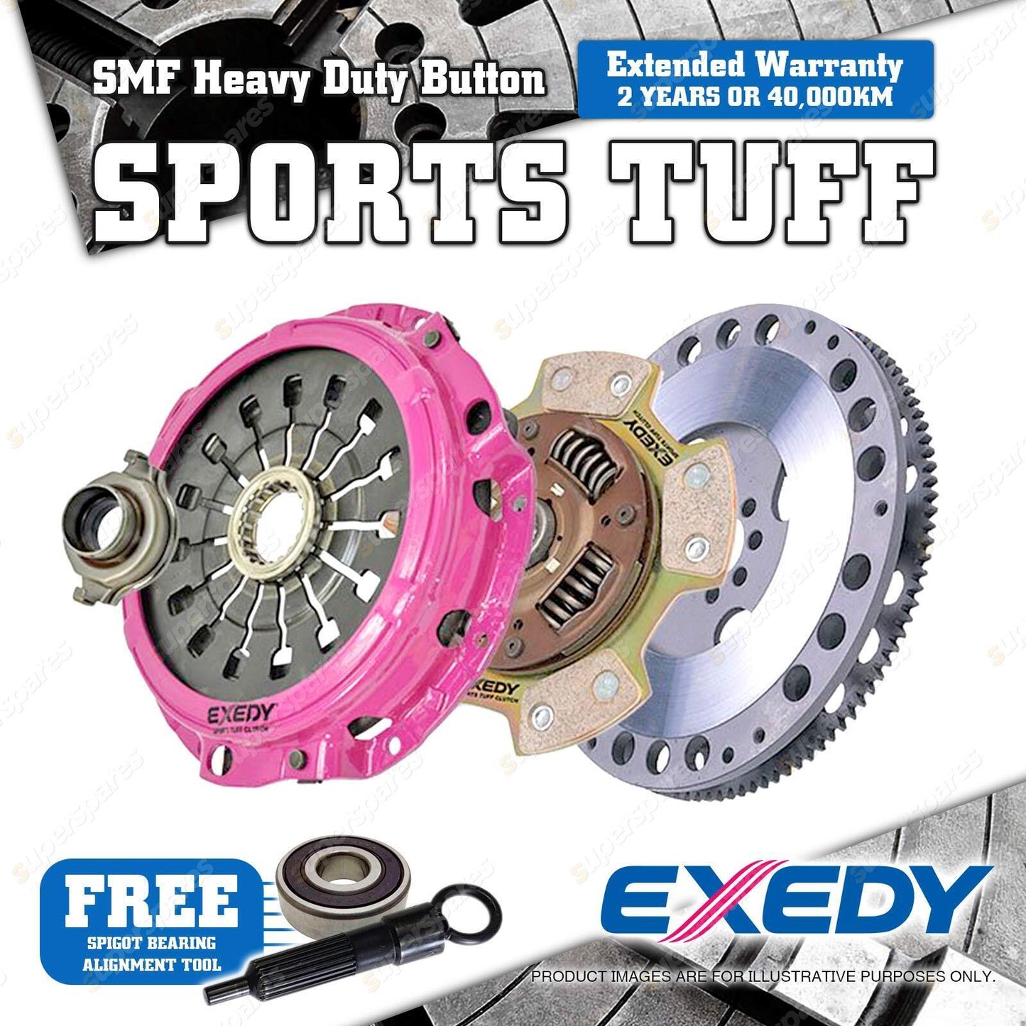 Exedy HD Button Clutch Kit & SMF for Nissan 180SX 200SX SILVIA S13 S14 SR20DET