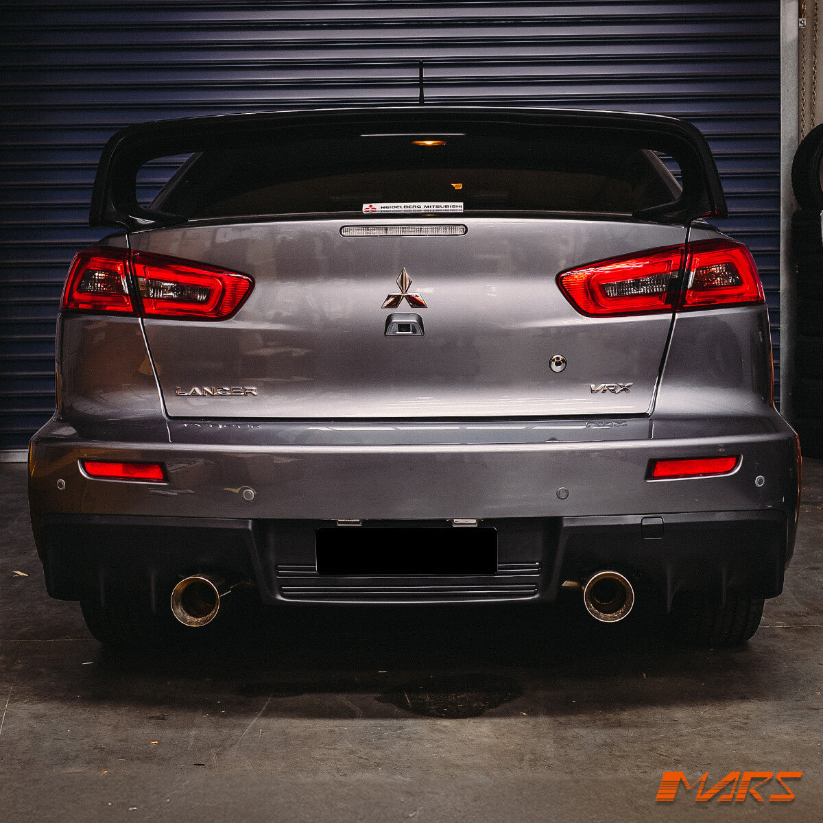 MARS Smoked Red 3D LED Tail Lights for MITSUBISHI LANCER CJ CF SEDAN 07-19 EVO X