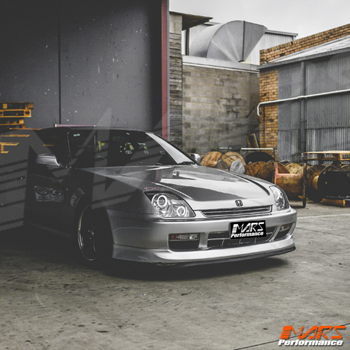 Crystal CCFL Angel-Eyes Projector Head Lights for Honda PRELUDE 1997-2001 JDM